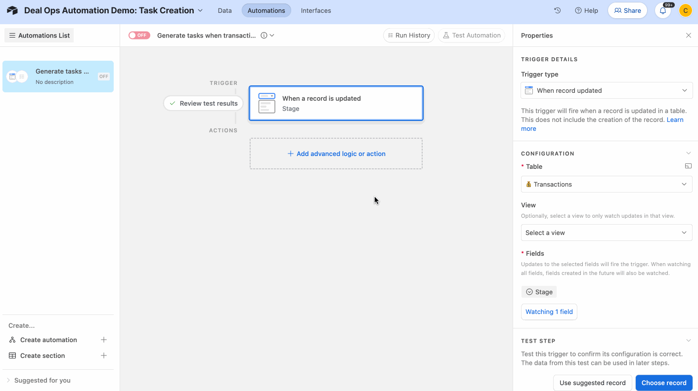 hero image for post titled Real Estate Ops Walkthrough: Automating Transaction Tasks with Airtable, Part 2